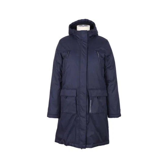 Personalización de muestra, chaqueta de invierno acolchada con plumón de pato a la moda para hombres y mujeres, fábrica de China